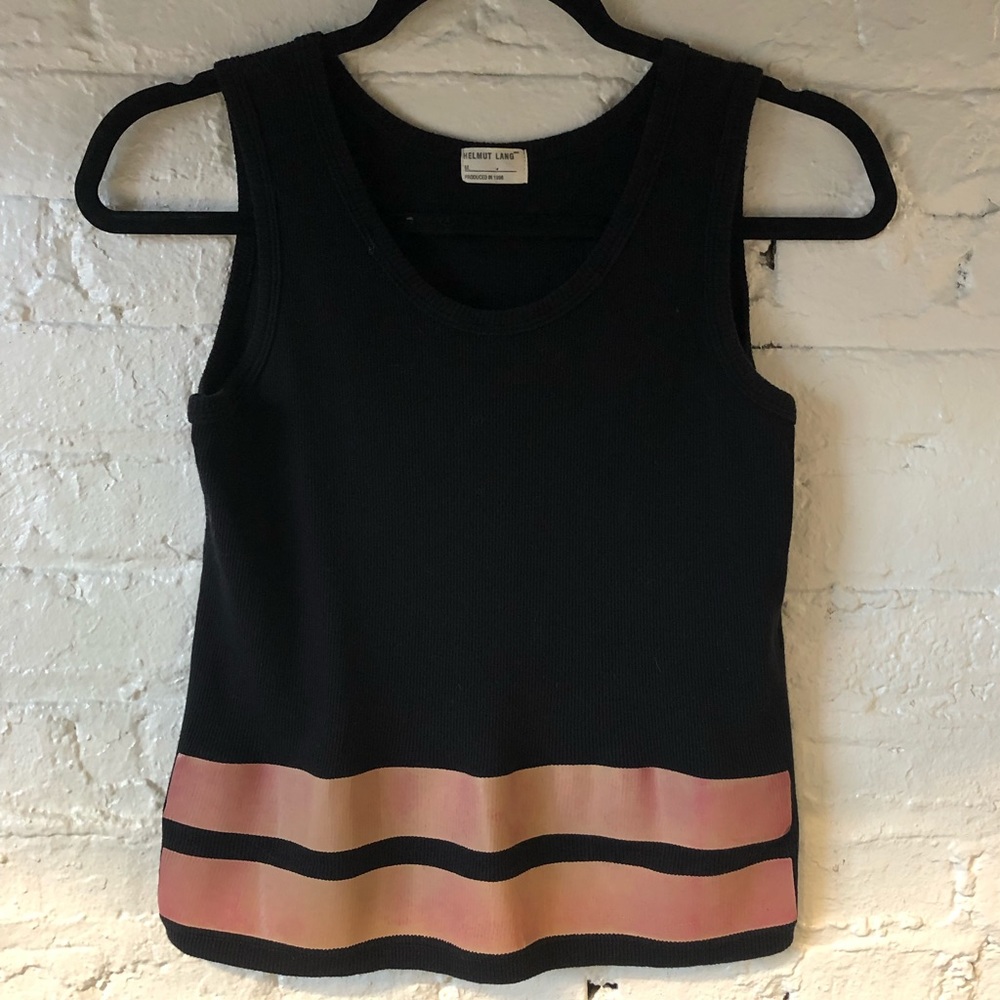 Helmut Lank vintage tank made in 1996 Small
